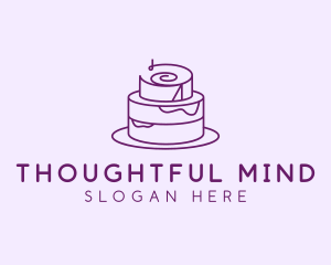 Cake Pastry Dessert logo design