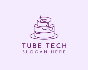 Cake Pastry Dessert logo design