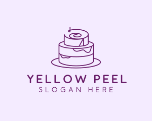 Cake Pastry Dessert logo design