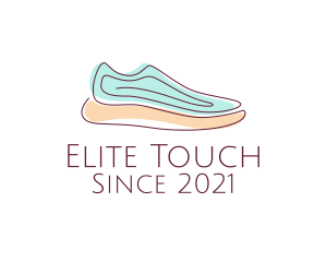 Sneaker Running Shoes logo design