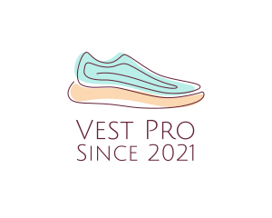 Sneaker Running Shoes logo design