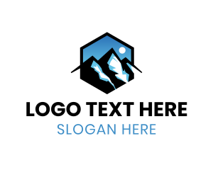 Hexagon Blue Mountains logo