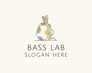 Rabbit Egg Toy logo design