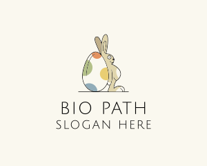 Rabbit Egg Toy logo design