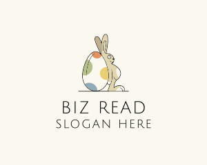 Rabbit Egg Toy logo design