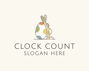 Rabbit Egg Toy logo design