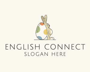 Rabbit Egg Toy logo design