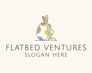 Rabbit Egg Toy logo design