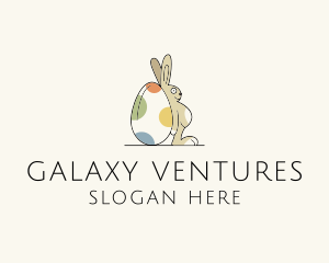 Rabbit Egg Toy logo design