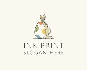 Rabbit Egg Toy logo design