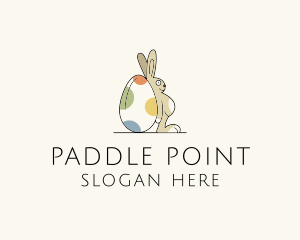 Rabbit Egg Toy logo design