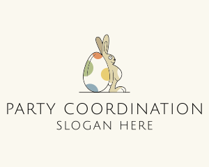 Rabbit Egg Toy logo design