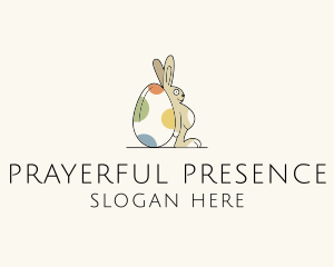 Rabbit Egg Toy logo design