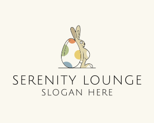 Rabbit Egg Toy logo design