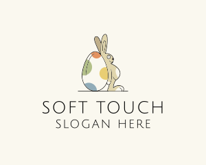 Rabbit Egg Toy logo design