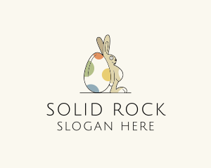 Rabbit Egg Toy logo design