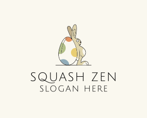 Rabbit Egg Toy logo design