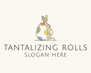 Rabbit Egg Toy logo design