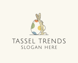 Rabbit Egg Toy logo design