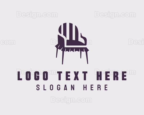 Chair Furniture Decor Logo