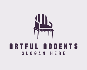 Chair Furniture Decor logo design