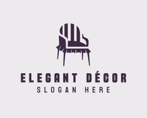 Chair Furniture Decor logo design