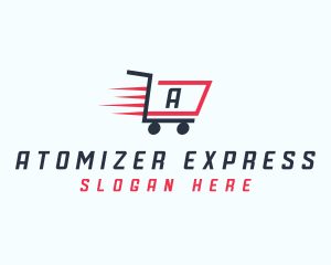 Express Shopping Cart logo design