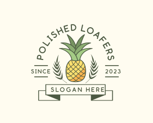 Pineapple Fruit Produce logo design