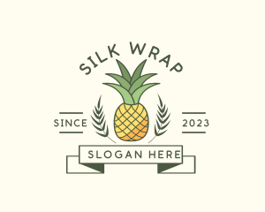 Pineapple Fruit Produce logo design