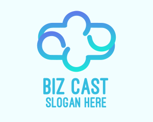 Blue Gradient Cloud logo