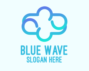 Blue Gradient Cloud logo