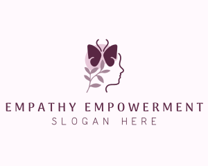 Butterfly Human Counselling logo design