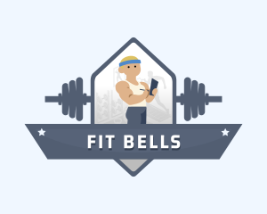 Gym Fitness Coach logo design