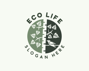 Eco Tree Plant logo design