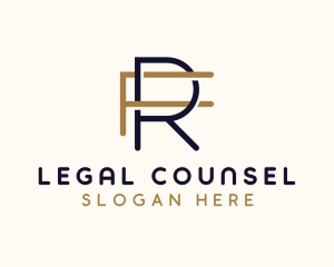 Simple Consulting Firm Letter FR Logo