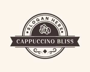 Coffee Bean Caffeine logo design