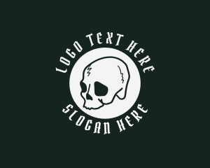Style - Medieval Skull Style logo design