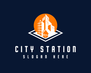 Urban City Building logo design