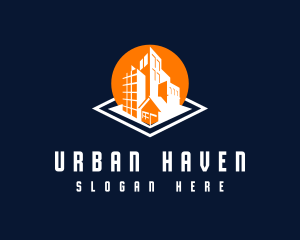 Urban City Building logo design