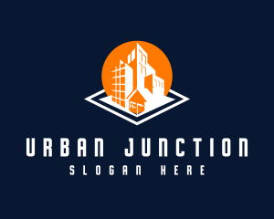 Urban City Building logo design