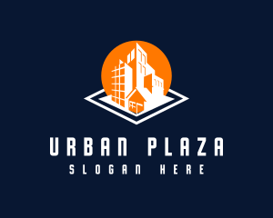 Urban City Building logo design