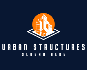 Urban City Building logo design