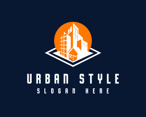 Urban City Building logo design