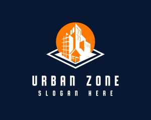 Urban City Building logo design