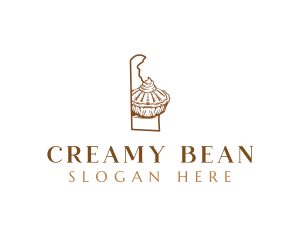 Delaware Creamy Pie logo design