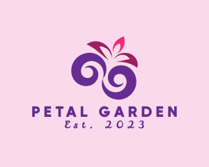 Floral Swirl Decoration logo design