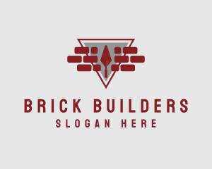 Brick Trowel Masonry logo design