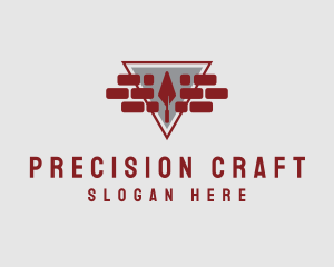 Brick Trowel Masonry logo design