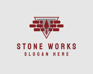 Brick Trowel Masonry logo design