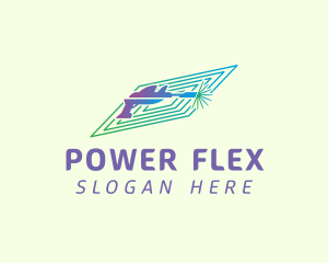 Power Washer Spray logo design